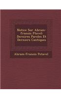 Notice Sur Abram-Fran OIS P Tavel