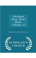 Shetland Pony Stud-Book, Volume 11 - Scholar's Choice Edition: (English)