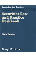 Securities Law and Practice Deskbook