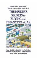 Insider's Secrets To Buying And Financing A Car