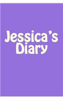 Jessica's Diary: A 6 x 9 Blank Notebook(Journal, Notebooks)