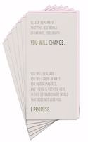 6-Pack Elizabeth Gilbert You Will Change Card