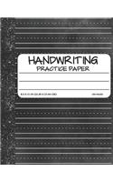 Handwriting Practice Paper: Dotted Mid-lines Uppercase and Lowercase Writing Sheets Notebook For Kids (Kindergarten To 3rd Grade Students)