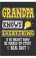 Grandpa Knows Everything If He Doesn't Know He Makes Stuff Up Real Fast