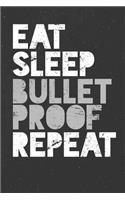 Eat Sleep Bullet Proof Repeat Butter Ketosis