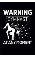 Warning Gymnast Could Flip At Any Moment