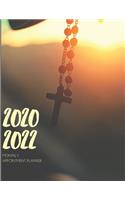 2020-2022 Three 3 Year Planner Catholic Monthly Calendar Gratitude Agenda Schedule Organizer: 36 Months Calendar; Appointment Diary Journal With Address Book, Password Log, Notes, Julian Dates & Inspirational Quotes