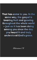 Colossians 1