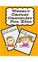 Weekly Chores Checklist for Kids