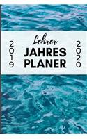 Lehrer Jahres Planer 2019 2020: A5 Lehrerplaner LINIERT Geschenkidee für Lehrer - Abschiedsgeschenk Grundschule - Klassengeschenk - Dankeschön - Geschenk-Buch zum Schulabschluss