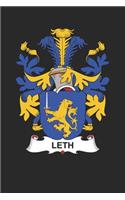 Leth: Leth Coat of Arms and Family Crest Notebook Journal (6 x 9 - 100 pages)