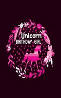 Unicorn Birthday girl