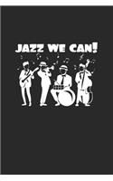 Jazz we can: 6x9 Jazz(Music - grid - squared paper - notebook - notes