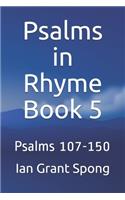 Psalms in Rhyme Book 5