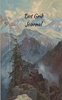 Dot Grid Journal: : Summit of the Sierra Navada 6"x9" 200 Pages Dot Grid Notebook