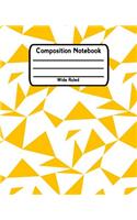 Composition Notebook Wide Ruled