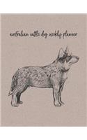 Australian Cattle Dog Weekly Planner