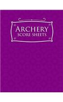 Archery Score Sheets