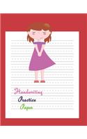 Manuscript Handwriting Practice Paper With Dotted Lines For Students K-3 8.5