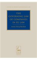 Governing Law of Companies in Eu Law