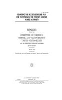 Examining the multistakeholder plan for transitioning the Internet Assigned Number Authority