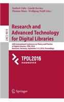 Research and Advanced Technology for Digital Libraries