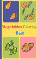 Vegetables Coloring Book
