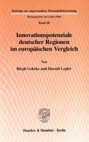 Innovationspotenziale Deutscher Regionen Im Europaischen Vergleich