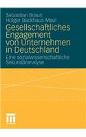 Gesellschaftliches Engagement Von Unternehmen in Deutschland