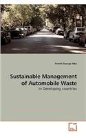 Sustainable Management of Automobile Waste: (English)