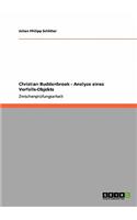Christian Buddenbrook - Analyse eines Verfalls-Objekts