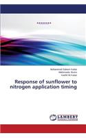 Response of Sunflower to Nitrogen Application Timing