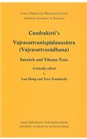 Candrakirti's Vajrasattvanispadanasutra (Vajrasattvasadhana)