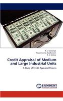 Credit Appraisal of Medium and Large Industrial Units