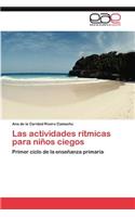 actividades rítmicas para niños ciegos