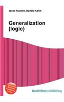 Generalization (Logic)