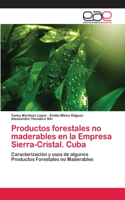 Productos forestales no maderables en la Empresa Sierra-Cristal. Cuba