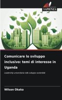 Comunicare lo sviluppo inclusivo