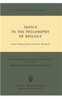 Topics in the Philosophy of Biology