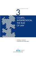 Courts, Interpretation, the Rule of Law