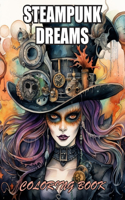 Steampunk Dreams Coloring Book