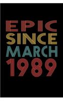 Epic Since March 1989