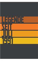 Legende seit Juli 1991