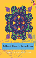 Malbuch Mandala Erwachsene - 50 Erstaunliche quadratische Mandalas