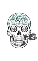 Sugar Skull Black Paper Journal