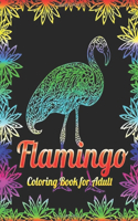 Flamingo Coloring Book For Adults
