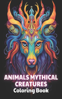 Animals Mythical Creatures Coloring Book
