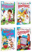 Colouring And Learning Combo Of Books | Pack Of 4 Books (V2)