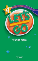 Let's Go: 4: Teacher Cards