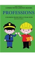 Coloring Books for 4-5 Year Olds (Professions)